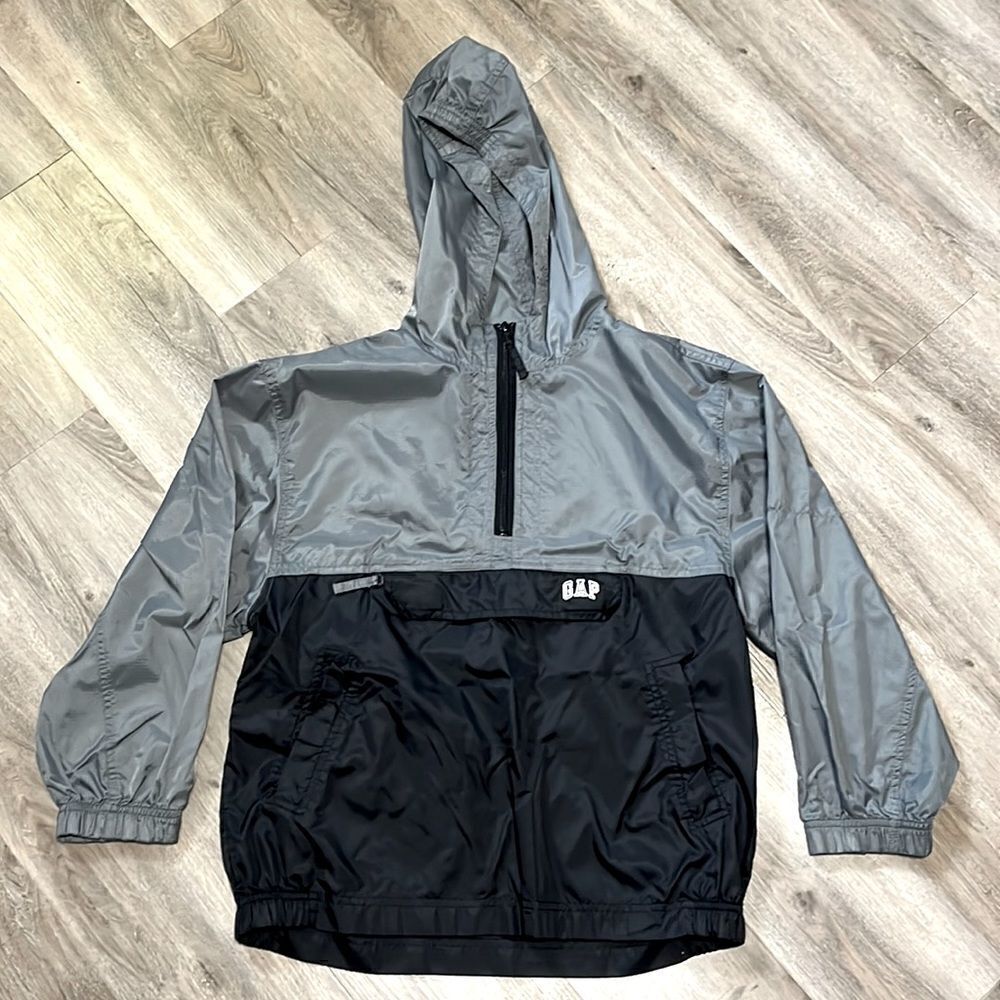 Boys GAP Nylon Hooded Windbreaker Size L/XL